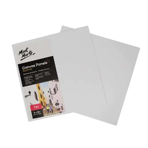 MONT MARTE CANVAS PANELS 20.4 x 20.4cm Pack2(2)